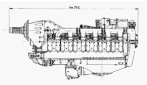Potez 12D03, schematic drawing