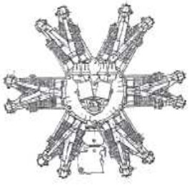 Potez 6Ab rear diagram