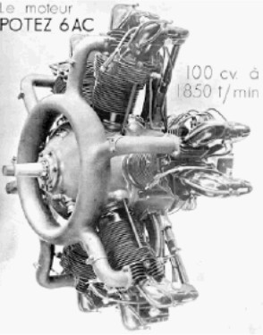Potez 6AC from a catalogue
