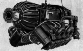 Nice inverted-V Potez engine