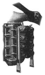 Potez engine on VIII aircraft from 1920