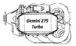 gemini 275, dibujo