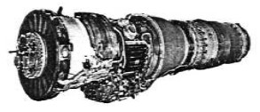 P&W J-57 with afterburner
