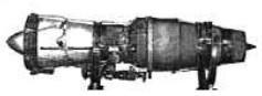 P&W J-57, side view