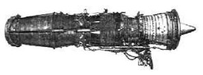 P&W JT3-A, with afterburner