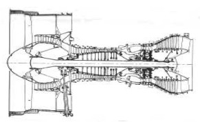 P&W PW2000, drawing