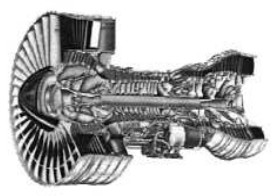 P&W PW-4000, cutaway