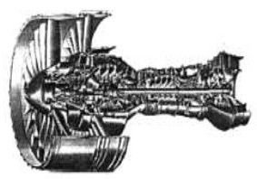 P&W PW-8000, cutaway