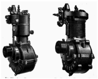Aster one-cylinder engines