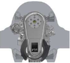 P2M, JPE-1, vista frontal
