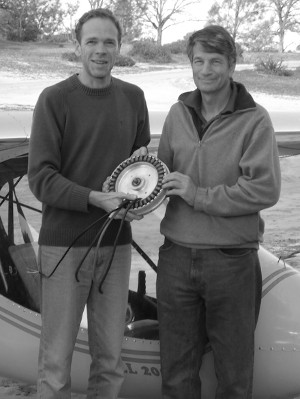 Thomas and Mark and their electric motor