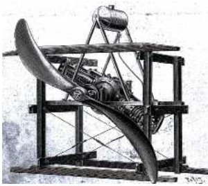 Detail of the two-cylinder gasoline rotary