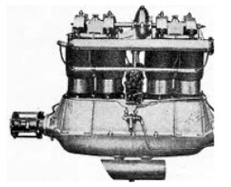 The Rapp 100 CV engine