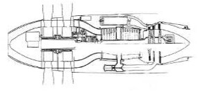 Another view of Rateau's turboprop