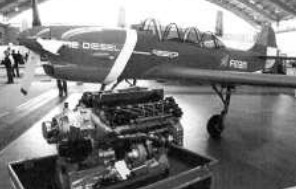 The RED and the Yak-52 airplane