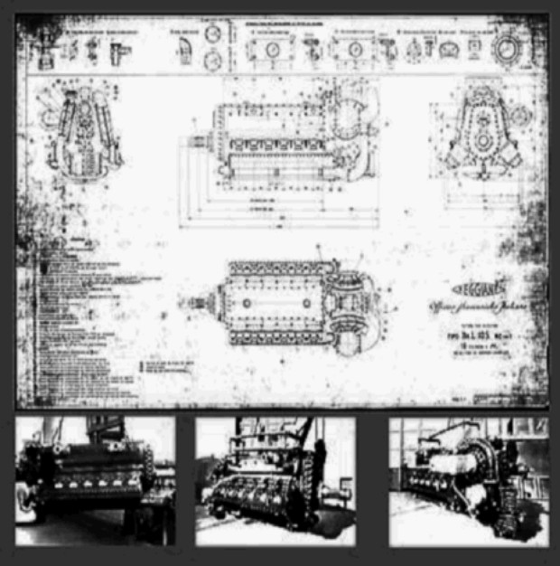 Reggiane Re 105 document