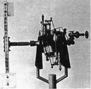 Renard 6-cylinder steam engine at Chalais in 1900