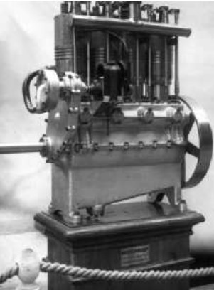 Renault engine, 45 CV, fig. 1