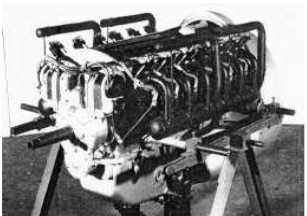 Renault V12 pusher engine in Brussels