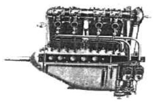 Water-cooled Renault V8