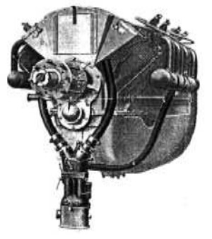 Renault V8C, front view