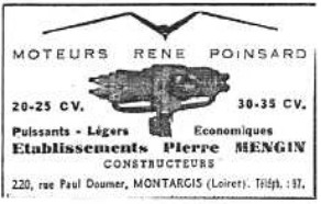 Anuncio de Rene Poinsard