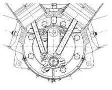 The two front cylinders of the 5 cyl.
