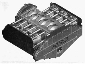 Ricardo Hotrod engine