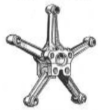 Rickenbacker-60, connecting-rod system