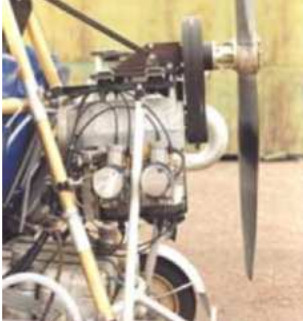 RMZ-640 on a motorized trike