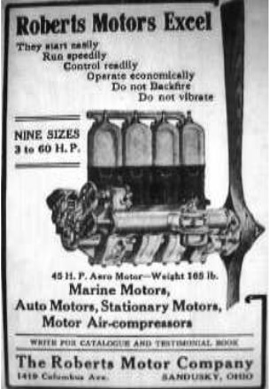 Roberts engine with propeller