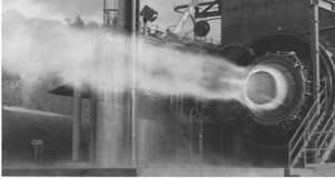 A circular Aerospike in operation
