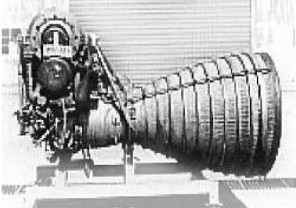 Rocketdyne H-1 at the NASM