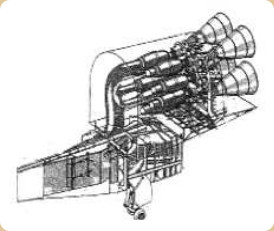 Air intakes ands 4 x RB.545