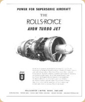 Rolls-Royce Avon ad from 1958