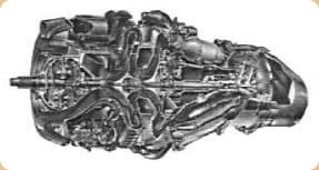 Rolls-Royce Dart cutaway
