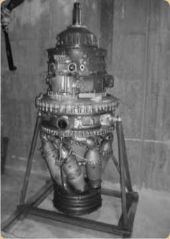 Rolls-Royce Dart upright