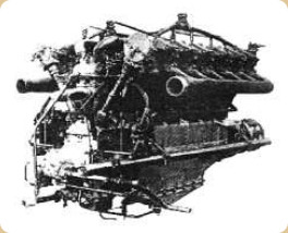 Rolls-Royce Eagle rear view