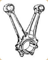 Rolls Roycd Merlin connecting rods