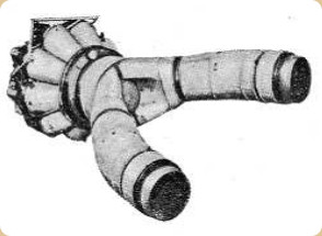 Rolls-Royce Nene with bifurcated outlets