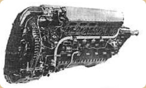 Rolls-Royce, R-engine rear view