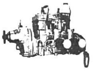 Rotax 532, upright gearbox