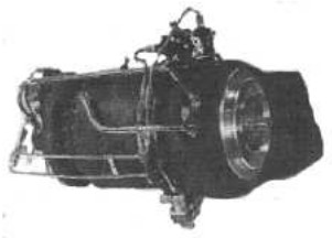Rotax gas turbine starter, 130 HP
