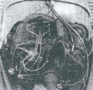 Roussel engine installed in airplane