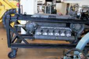 Saab DB-605B at a museum