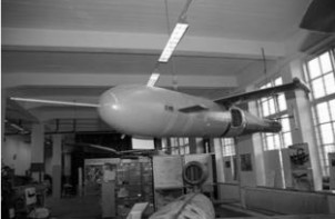 SAAB RB-310 with pulse jet R-7