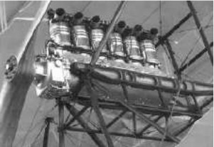 Austro Daimler - Propeller mounted on the rear