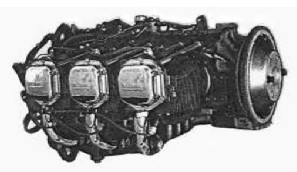 Avco-Lycoming 6-cylinder engine