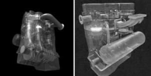The Scuderi engine seen from both sides