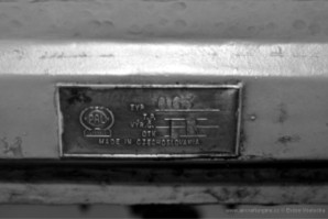 Avia - Engine plate with the PAL logo